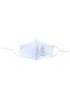Rain Kids Big Girls White Virgin Mary Embroidery Satin Mask - SophiasStyle.com